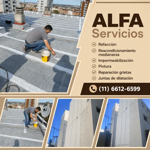 Anuncio de ALFA Servicios: refacciones, impermeabilización y pintura en Argentina