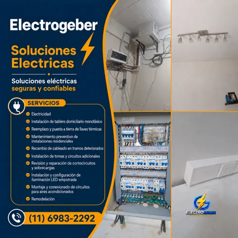 Anuncio de Electro Gerber · Diseño 2 · septiembre 2026