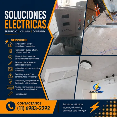 Anuncio de Electro Gerber · Diseño 3 · septiembre 2026