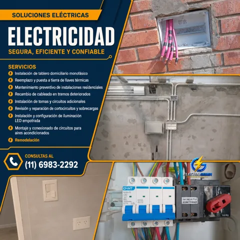 Anuncio de Electro Gerber · Diseño 4 · septiembre 2026