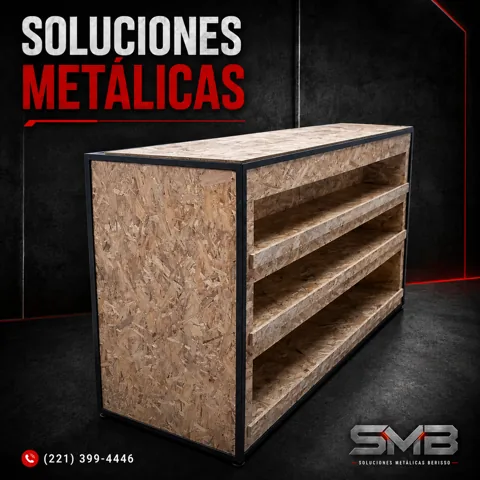 Anuncio de Soluciones Metalúrgicas Berisso · Herrería y muebles